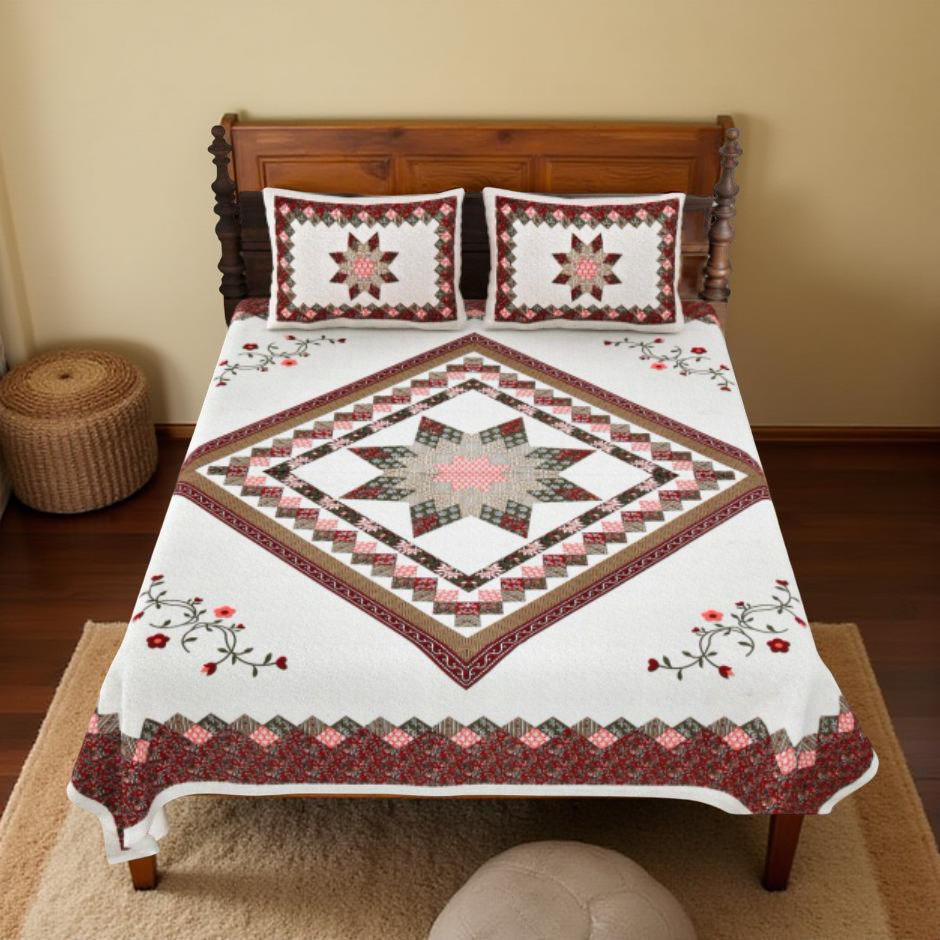 GORBAND TRADITIONAL PURE COTTON KING SIZE BEDSHEET